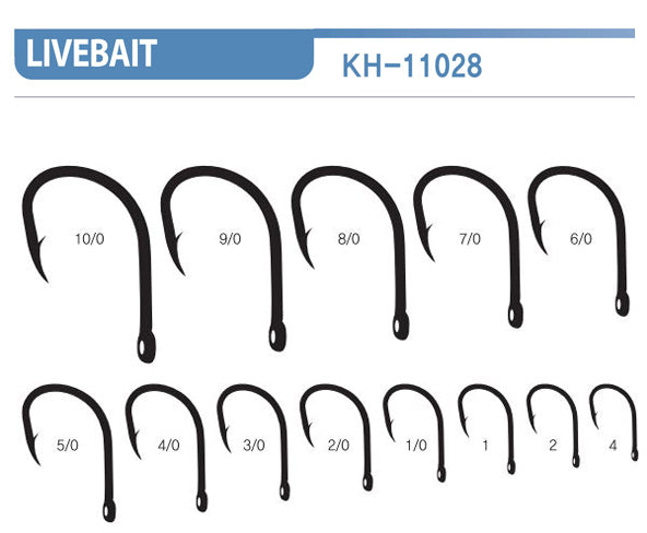 Blacktail Live Bait "J" Hook