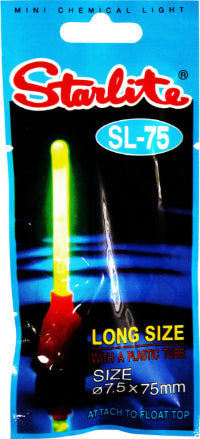 STARLITE SL-75 75mm GREEN GlowStick (1 stick/tube)