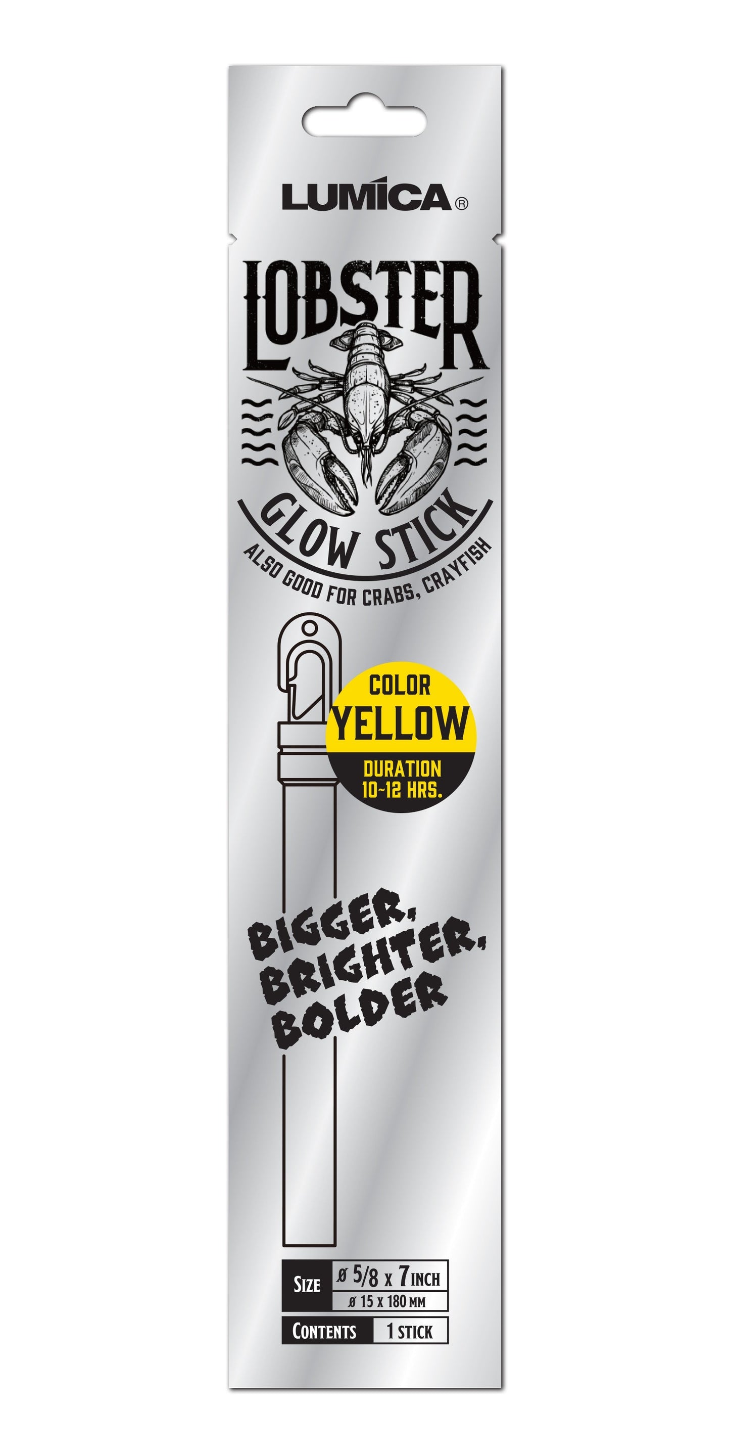 Lobster Glow Sticks 7in