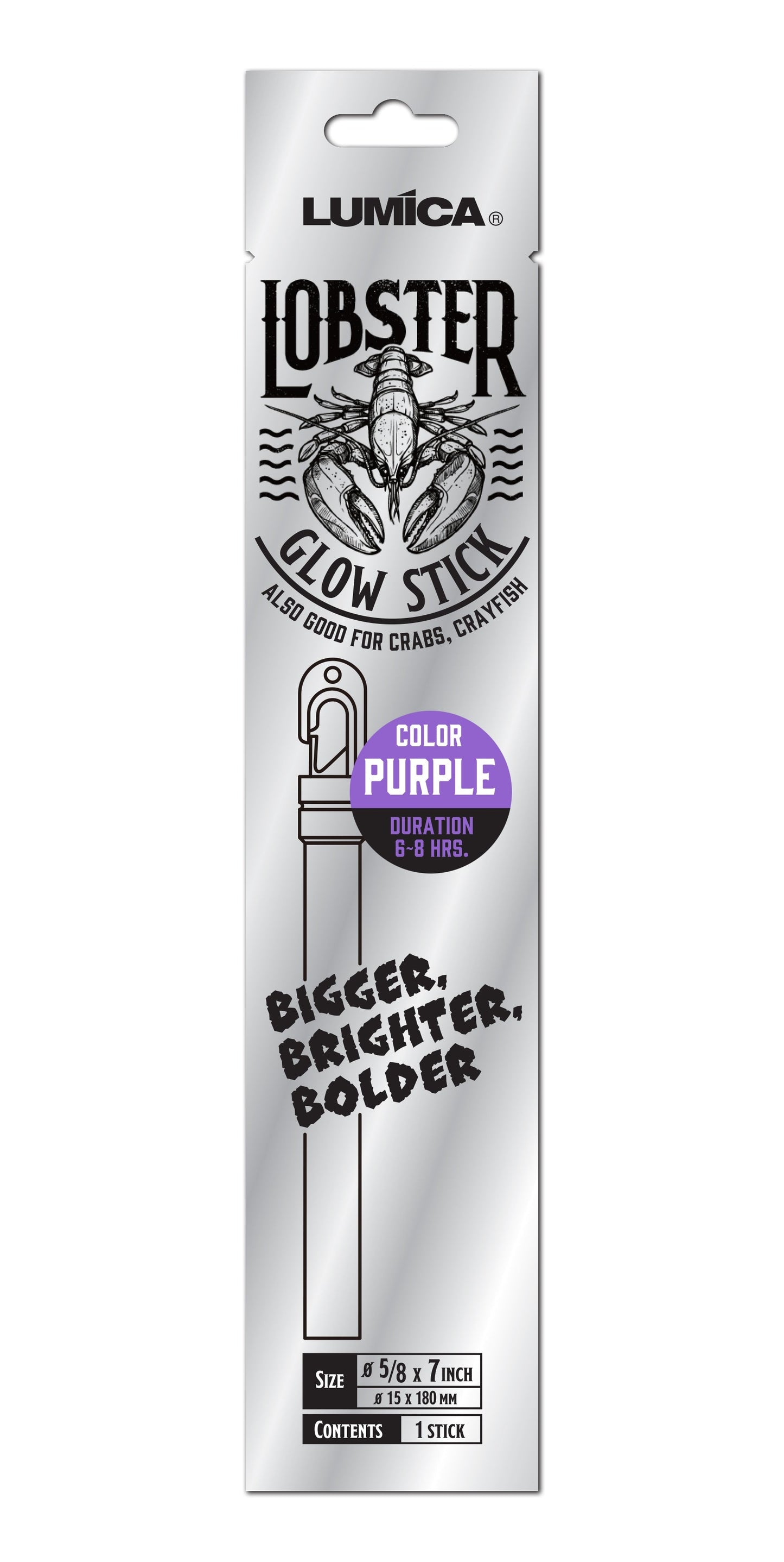 Lobster Glow Sticks 7in