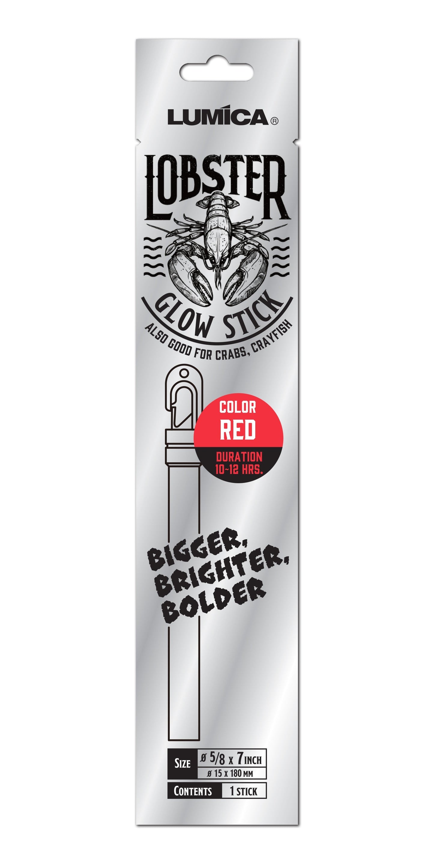 Lobster Glow Sticks 7in