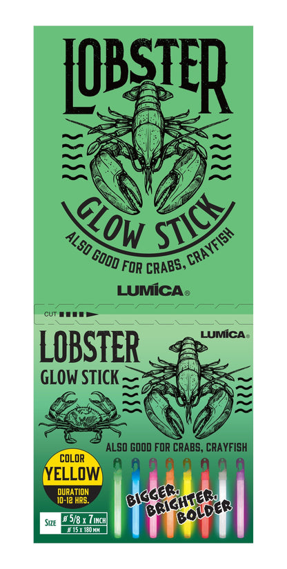 Lobster Glow Sticks 7in